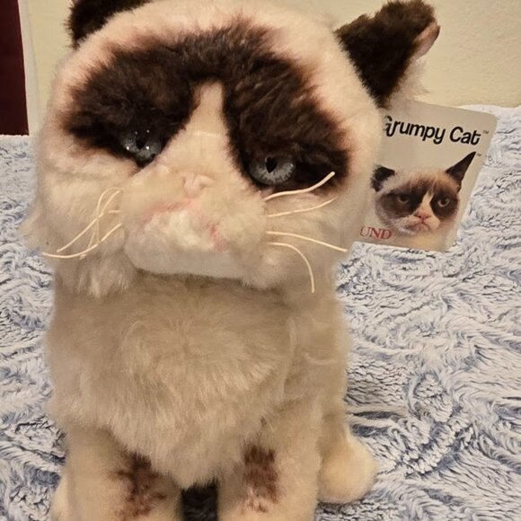 GRUMPY CAT BY GUND BRAND /ADULT OWNED - Picture 1 of 2